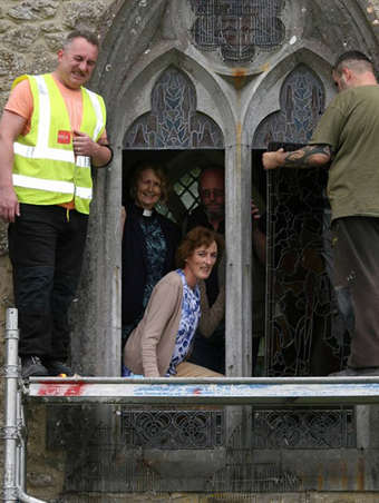 Saint Catherine's Church (Fenagh), Fenagh, County Leitrim 05 – Window Installati